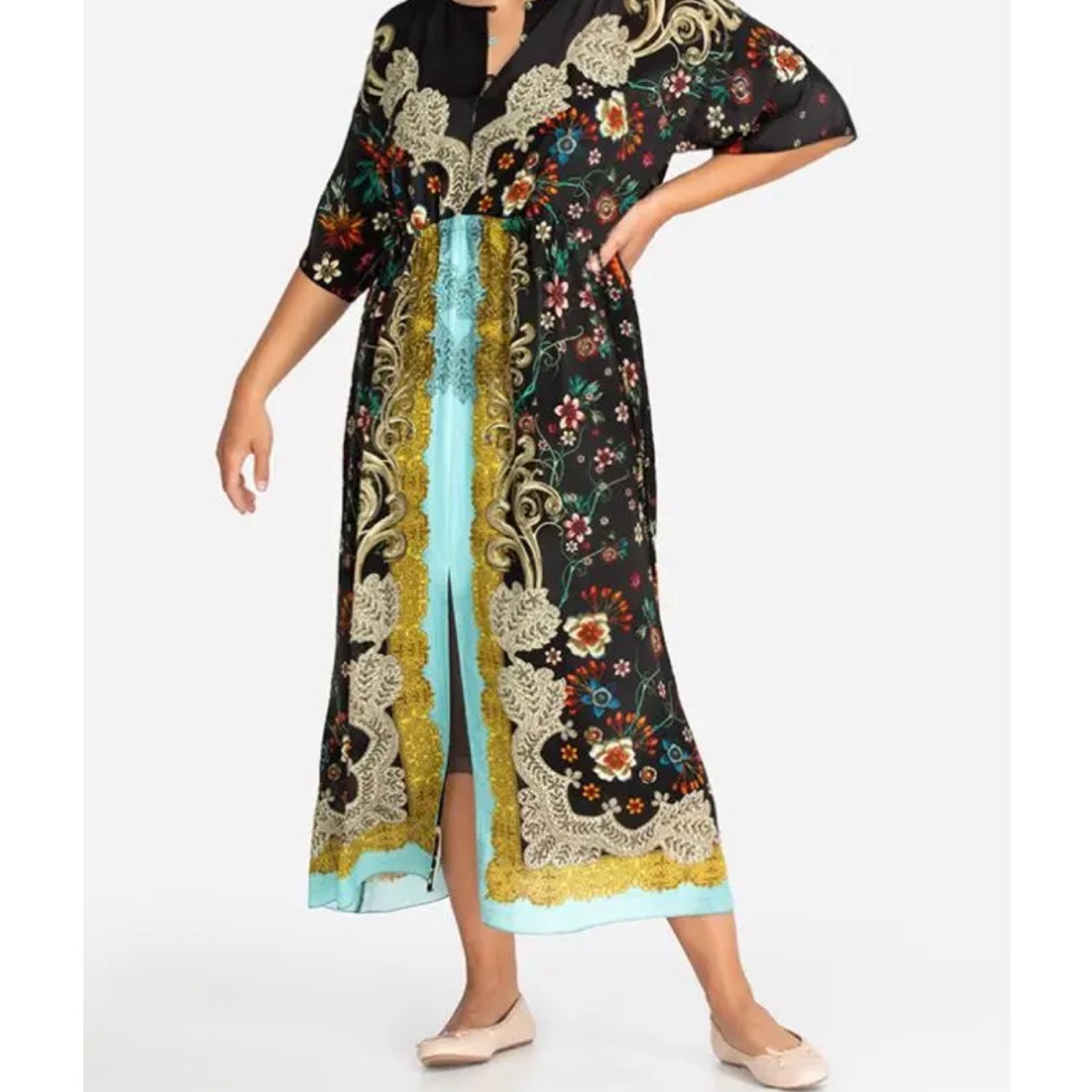 Johnny Was Botan Thalia Dress Sz Large